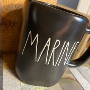 Rea Dunn black “Marine” Mug